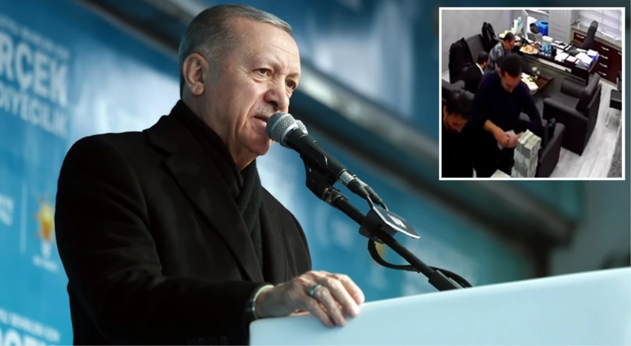 Erdoğan, CHP'yi para sayma videosu üzerinden eleştirdi