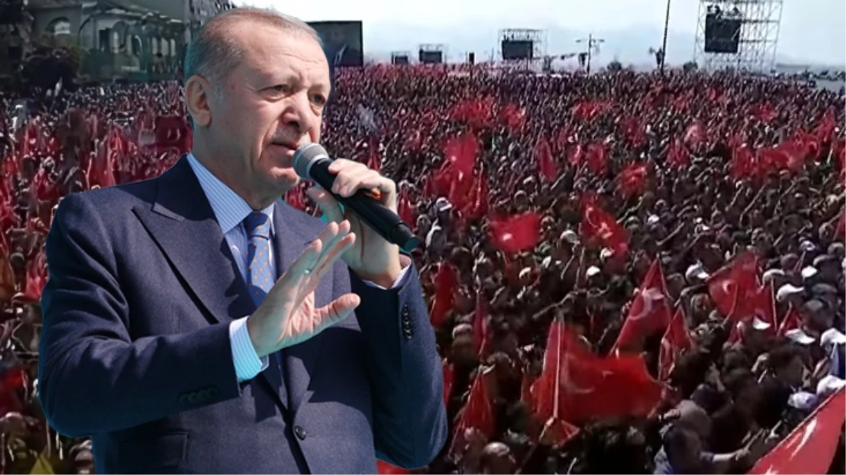 Erdoğan, İzmir mitingine katılan kişi sayısını açıkladı
