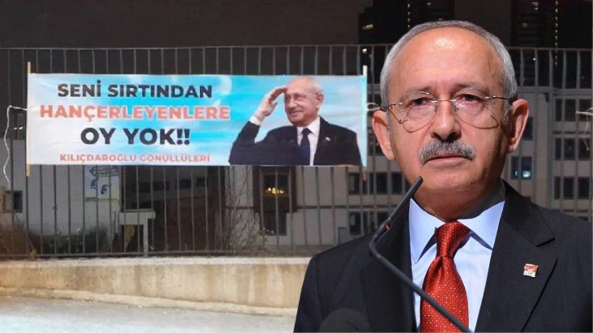 Kılıçdaroğlu, asılan pankartlarla ilgili sessizliğini bozdu