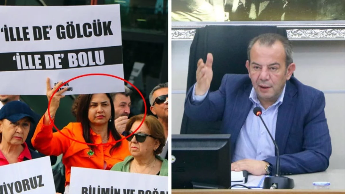 Tanju Özcan'ın kendisini protesto eden eşine bomba yanıt