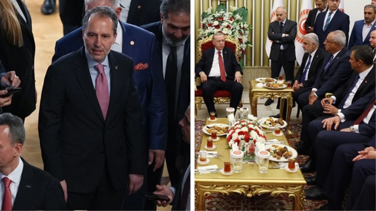 Cumhurbaşkanı Erdoğan'ın Fatih Erbakan'ı çaya davet etmemesine fotoğraflı gönderme
